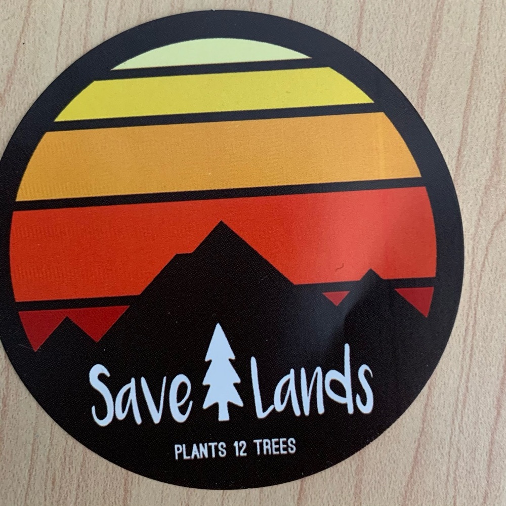 💥NWOT💥 Save the Lands Sticker